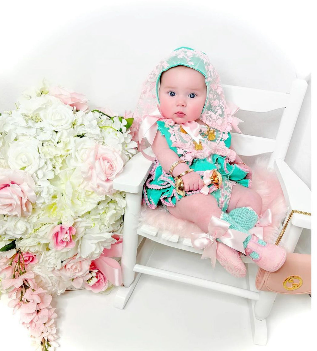 The Paulina Green Dress